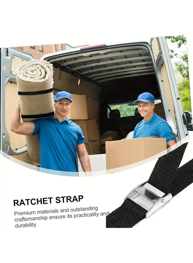 4 Pcs Heavy Duty Adjustable Height Straps with Quick Release Buckles Durable PP Material - Image 5