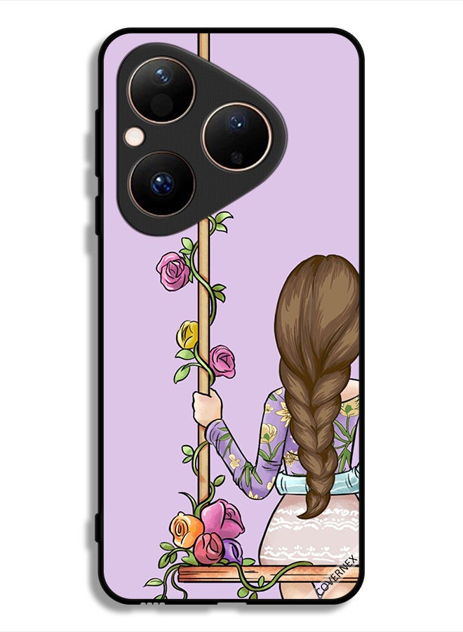 Covernex Huawei Pura 80 Protective Case Cover Girl Bff Wallpaper - Image 1
