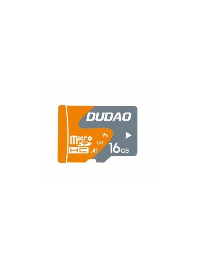 دوداو كرت ذاكرة Dudao V102 بسعة 16 جيجابايت TF – تخزين سريع وآمن للهواتف الذكية والكاميرات والأجهزة اللوحية - Image 1