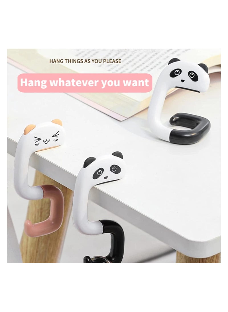 2pcs Handbag Hook Desktop Bag HolderPortable Desktop Bag HookFoldable Ladies Bag HookSchool Bag Hook on DeskSuitable for Restaurant Cafe School Library  - Image 5