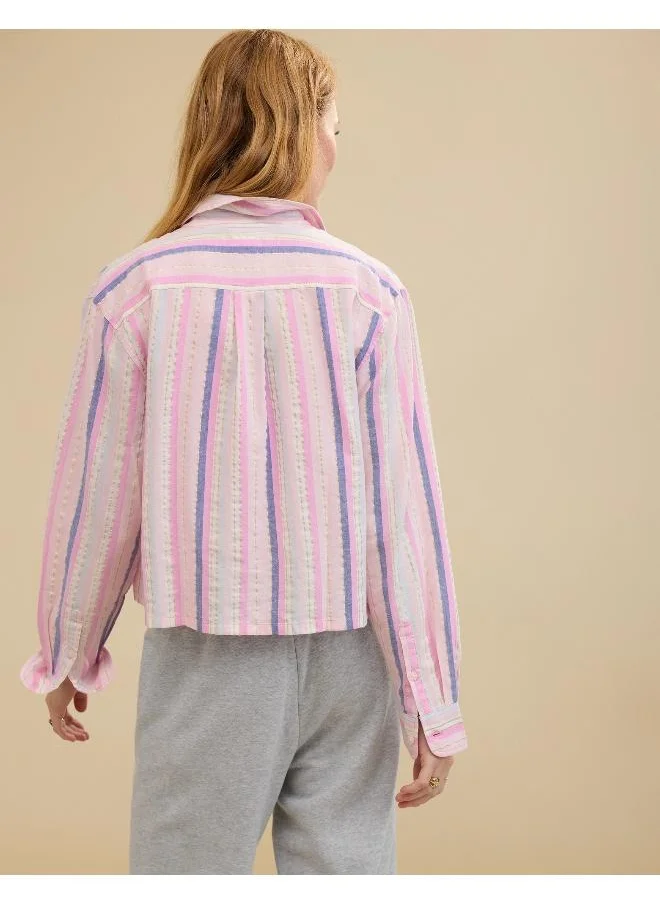 Aerie Aerie Off-Duty Poplin Pajama Shirt