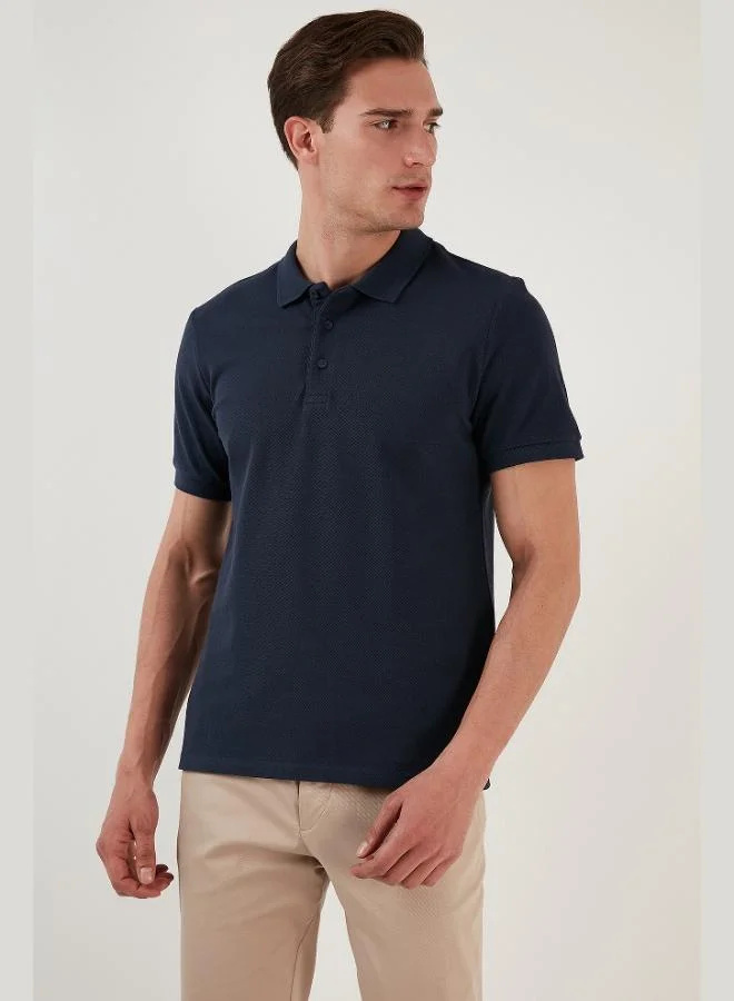 Buratti Buratti Cotton Regular Fit Button-Down Polo Collar 3-Pack T-Shirt Men's T-SHIRT 590211827S3