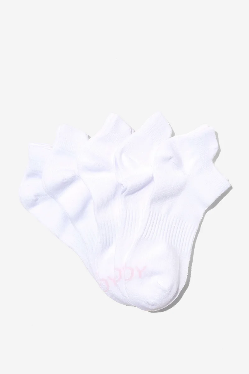 بودي Body 5Pk Ankle Sport Sock