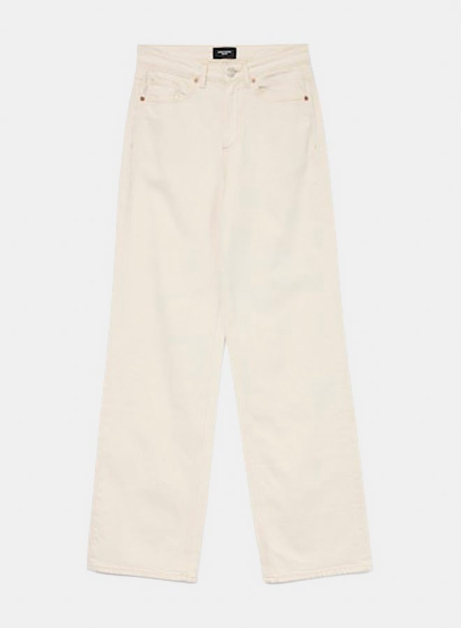 VERO MODA VERO MODA Womens Tessa Highrise Wide Leg Jeans  - Image 5