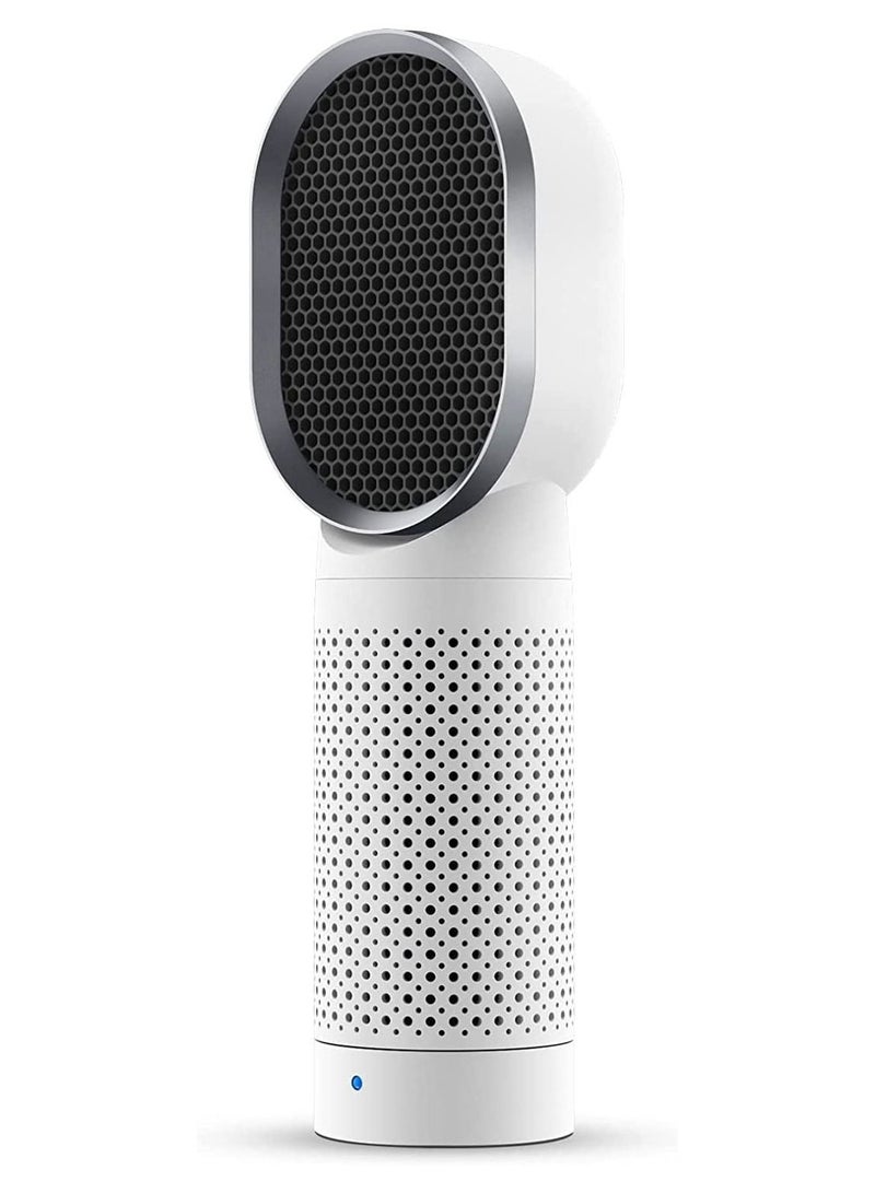 Portable Air Purifier For Home Office Kids Room Activate Carbon And Easy Filter Replacement White Color - Image 1