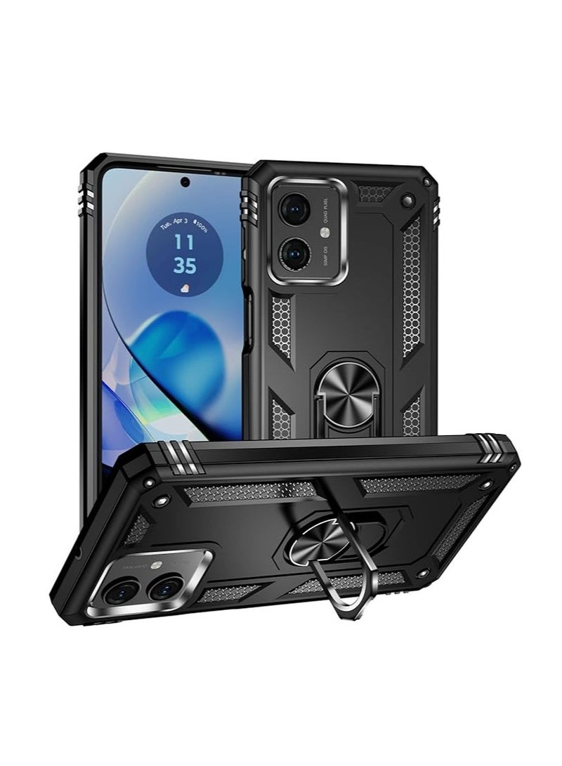 general Motorola Moto G54 Compatible Phone Case, Military-Grade 360 Crash Drop Protection, Rugged and Durable, with Stand - Image 1