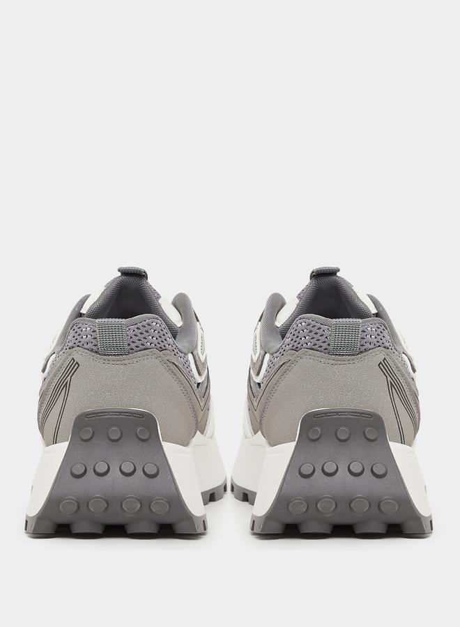 Styli Styli Chunky Sole Lace Up Sneakers  - Image 4