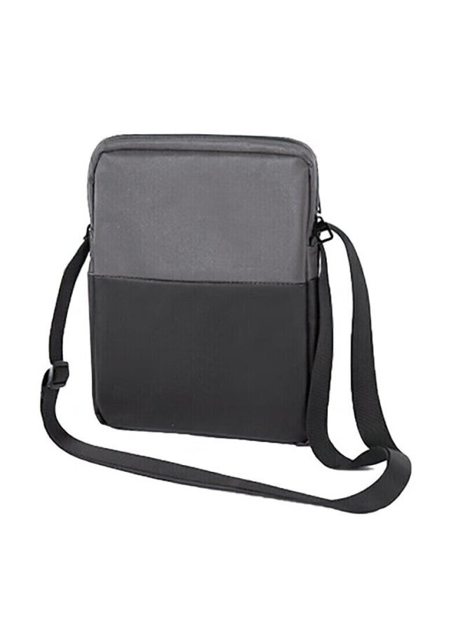 Lexon Crossbody Bag For Men, Shoulder Bag, Trendy Simple Casual Canvas Messenger Bag, Sports Waist Pack, 1710 Gray - Image 2