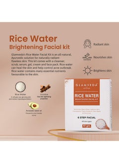 Glamveda Rice & Ceramide Korean Glass Skin Combo For Dry Sensitive ( Facial Kit + Peel Off Mask )  - Image 3