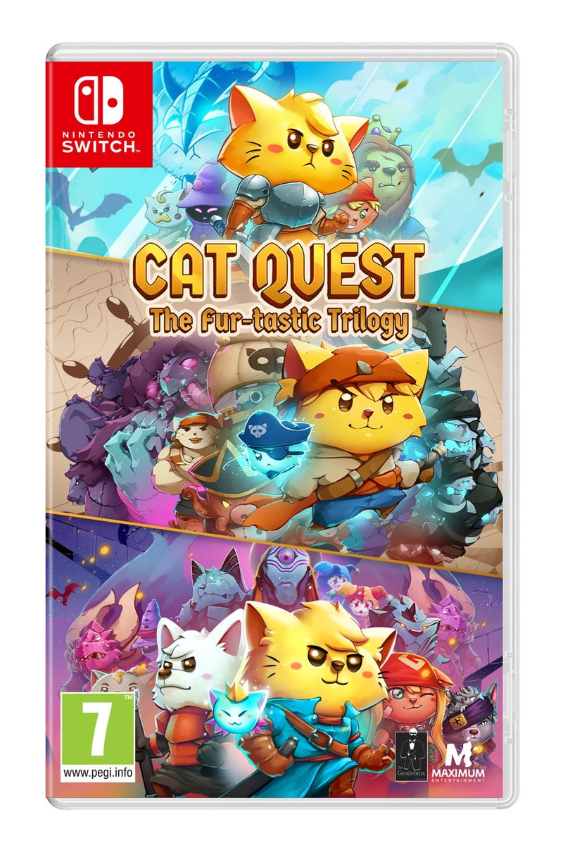 Maximum Entertainment Cat Quest The Fur-tastic Trilogy (Nintendo Switch) - Image 1