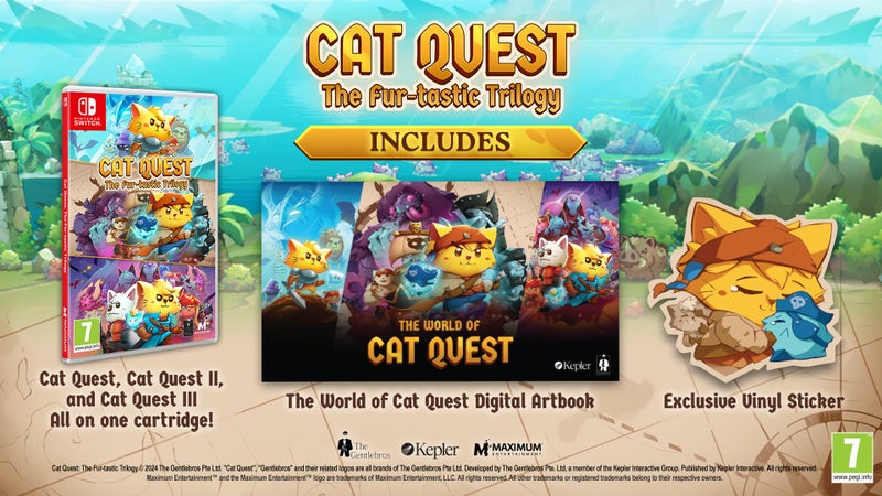Maximum Entertainment Cat Quest The Fur-tastic Trilogy (Nintendo Switch) - Image 2