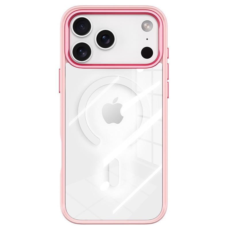 Magnetic Phone Case with Interchangeable Back Panel and Colorful Star Design, Shockproof Matte PC Cover for iPhone 17/16/15/14 Pro Max and Samsung S25/S26 Ultra - Image 1