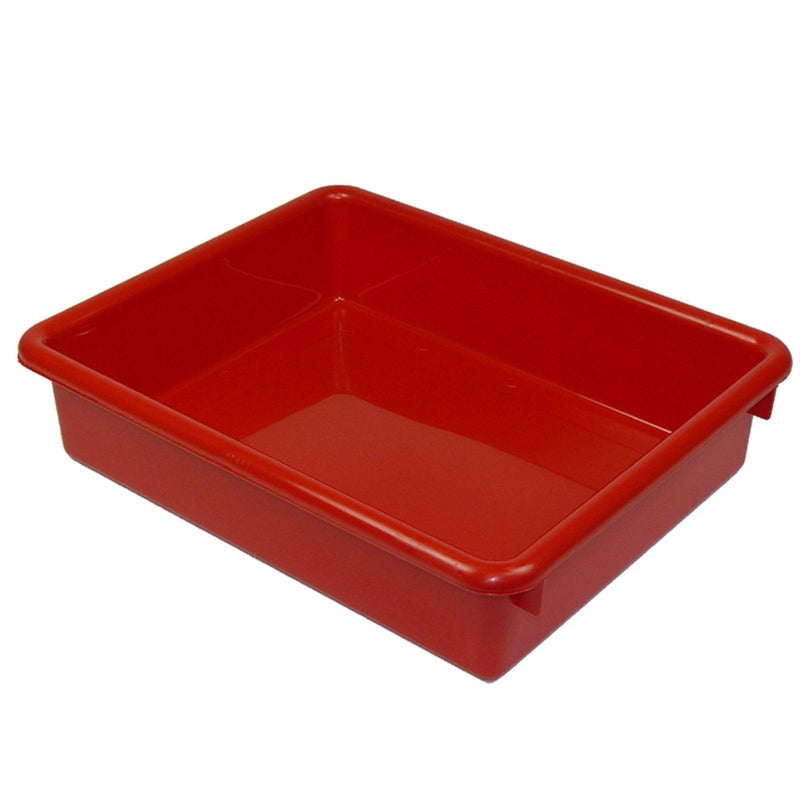 Romanoff Products 3" Stowaway Letter Tray, Red - Image 5