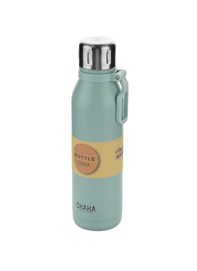 SHAHA - Stainless Steel Vacuum Bottle 700ML Blue - Image 1