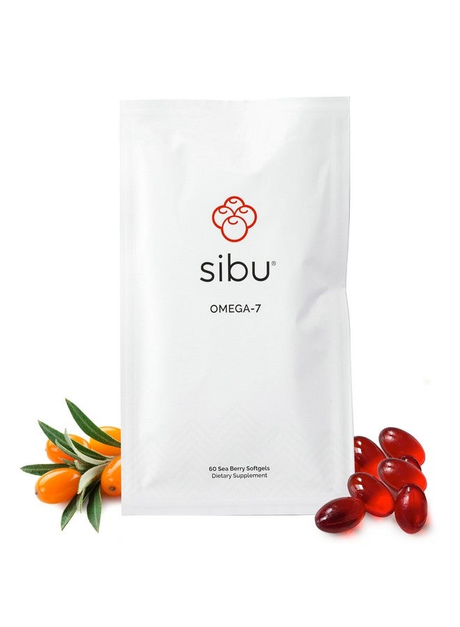 sibu Omega-7 Softgels, Premium Organic Himalayan Sea Buckthorn Oil (60ct, 30 Day Supply) - Supplement for Healthy Skin, Hair, Nails and Dryness - Image 1