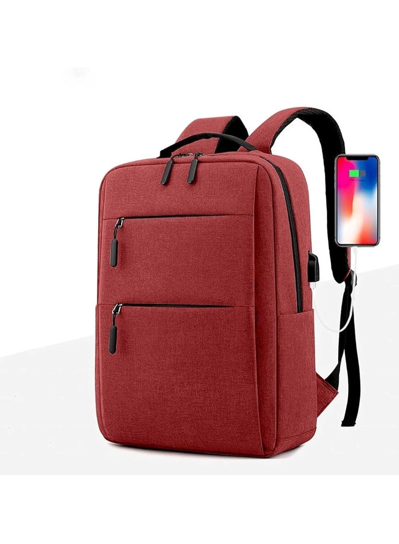 هويتك حقيبة سفر متعددة الوظائف مقاومة للماء ذات سعة كبيرة للمدرسة والاستكشاف في الهواء الطلق باللون الأحمر - Image 5