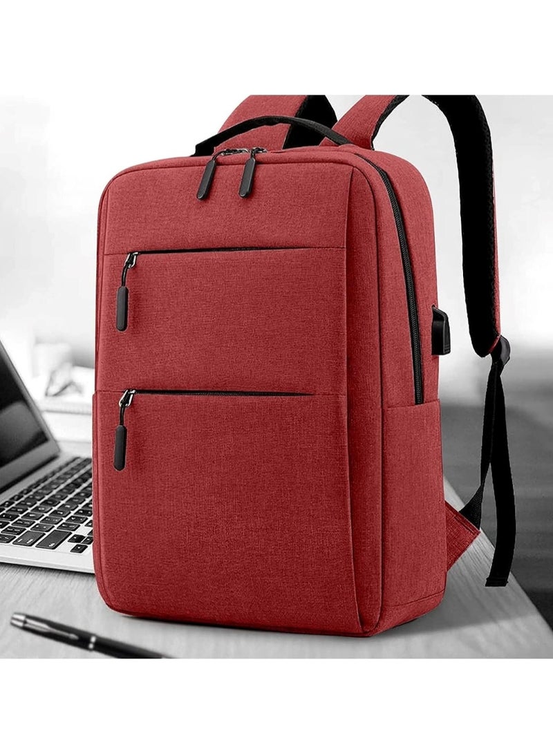 هويتك حقيبة سفر متعددة الوظائف مقاومة للماء ذات سعة كبيرة للمدرسة والاستكشاف في الهواء الطلق باللون الأحمر - Image 2