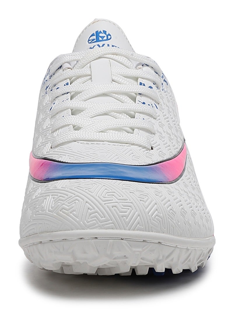 سكاي فيو أحذية كرة قدم للرجال والنساء للتدريب الداخلي والخارجي، أحذية كرة قدم للبالغين للجنسين بنعل IC/IN - Image 4