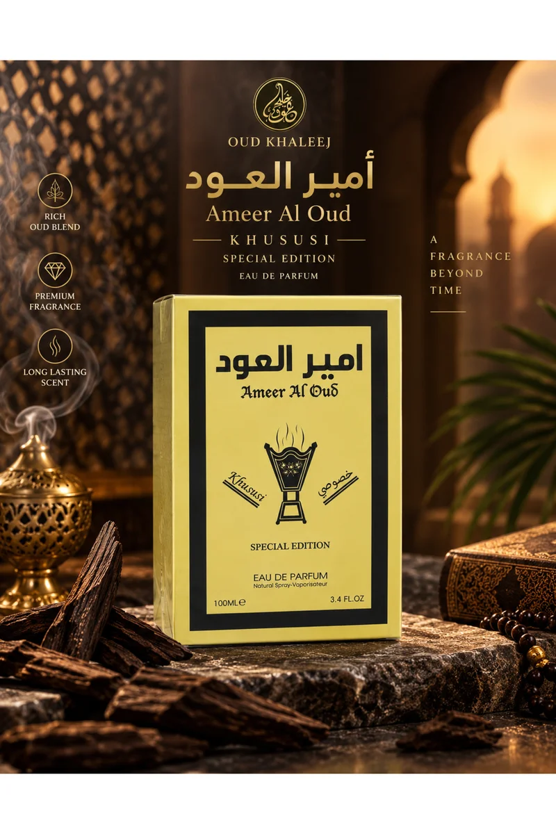 عود خليجي Ameer Al Oud Khususi Special Edition Eau de Parfum 100ML | Arabic Perfume