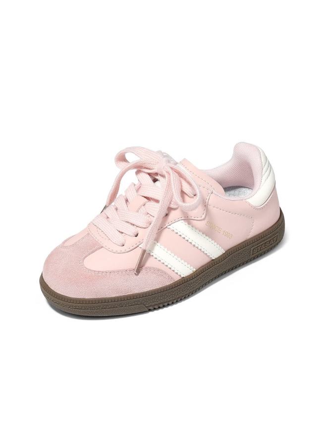 St&sat Kids Training Shoes Spring New Girls Sports Shoes Soft Sole Boys Sneakers Misty Pink Size 30 - Image 3