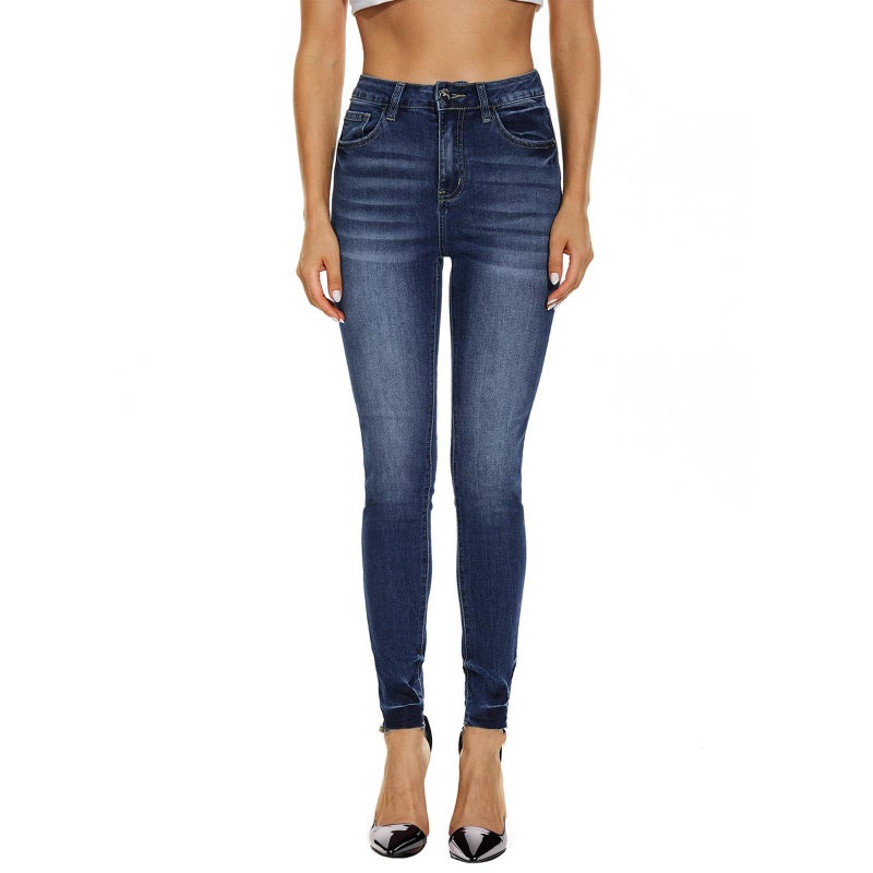 VIPONES Women High Waisted Stretch Skinny Denim Jean Leggings for Girls Tummy Control (1450,2) - Image 5