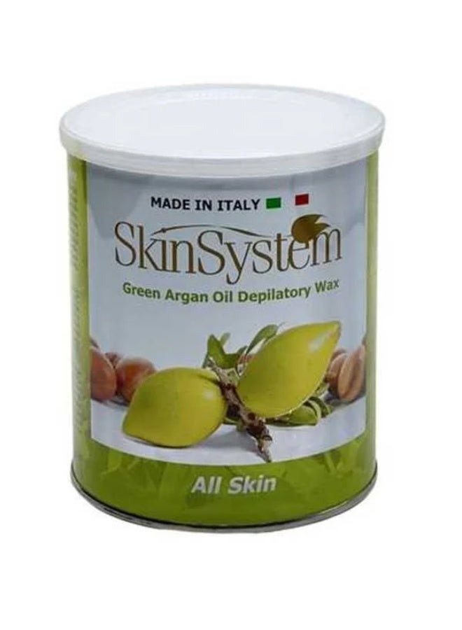 Skin System Green Argan Oil Hair Removal Wax 800ml