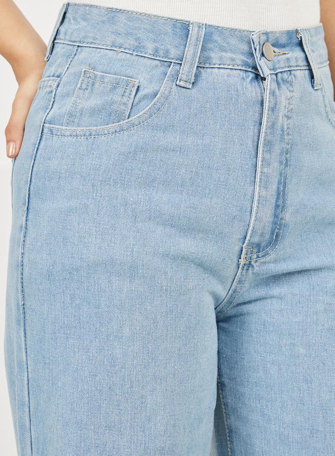 Styli Mid Rise Wide Leg Jeans  - Image 3