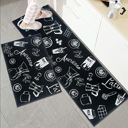 Home-Cloud HomeCloud Kitchen mat | Floor mat | Door mat| Anti-Slip, Soft,Washable, Printed, Designer, for Floor, Kitchen, Room (6 mm Thick)(41 x 122 cm 41 x 61 cm) - Image 2