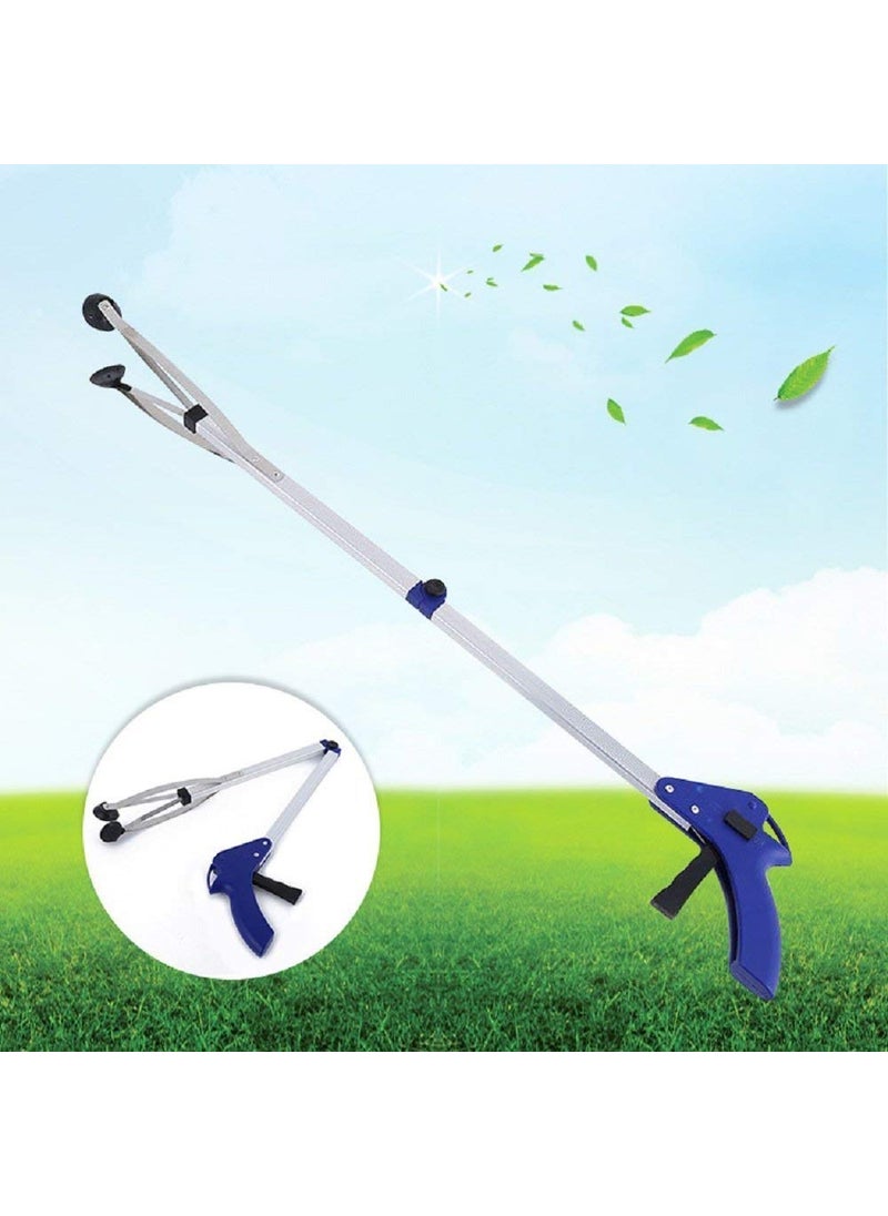 TONSYL Reacher Grabber Tonsyl Aluminum Suction Cup Grip Grabber Pick Up Tool for Light Bulb Remover Pad Pick UpLitter Picker TrashGarbageGarden NabberLong Extender Easy Reaching Trash Stick  - Image 4