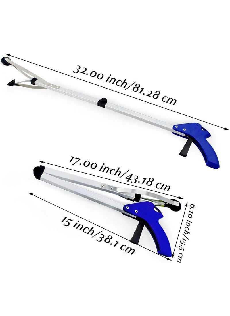 TONSYL Reacher Grabber Tonsyl Aluminum Suction Cup Grip Grabber Pick Up Tool for Light Bulb Remover Pad Pick UpLitter Picker TrashGarbageGarden NabberLong Extender Easy Reaching Trash Stick  - Image 3