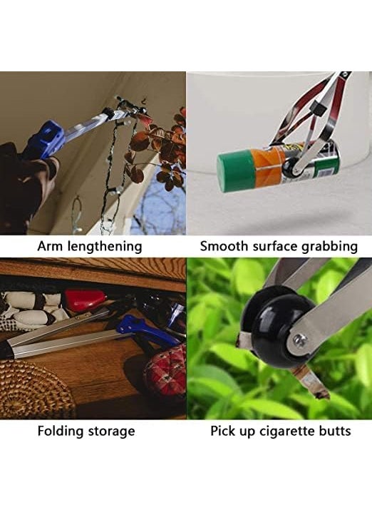 TONSYL Reacher Grabber Tonsyl Aluminum Suction Cup Grip Grabber Pick Up Tool for Light Bulb Remover Pad Pick UpLitter Picker TrashGarbageGarden NabberLong Extender Easy Reaching Trash Stick  - Image 5