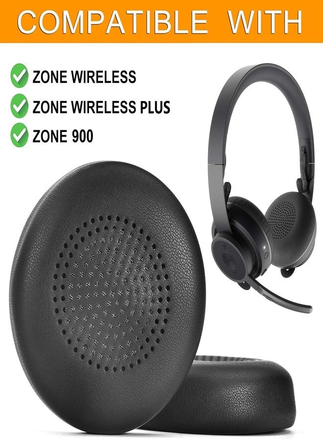 defean Ear Pads Replacement - defean Ear Cushions Compatible with Compatible with Logitech Zone Wireless/Zone Wireless Plus/Zone 900 Headset (Do Not fit Zone Wired/Zone 750/Zone Wireless 2) - Image 3