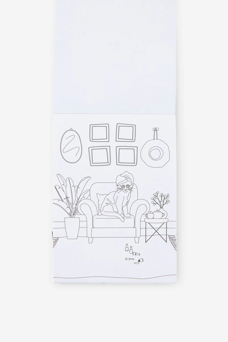 تايبو Mini Colouring Pad - Woodland Whimsy