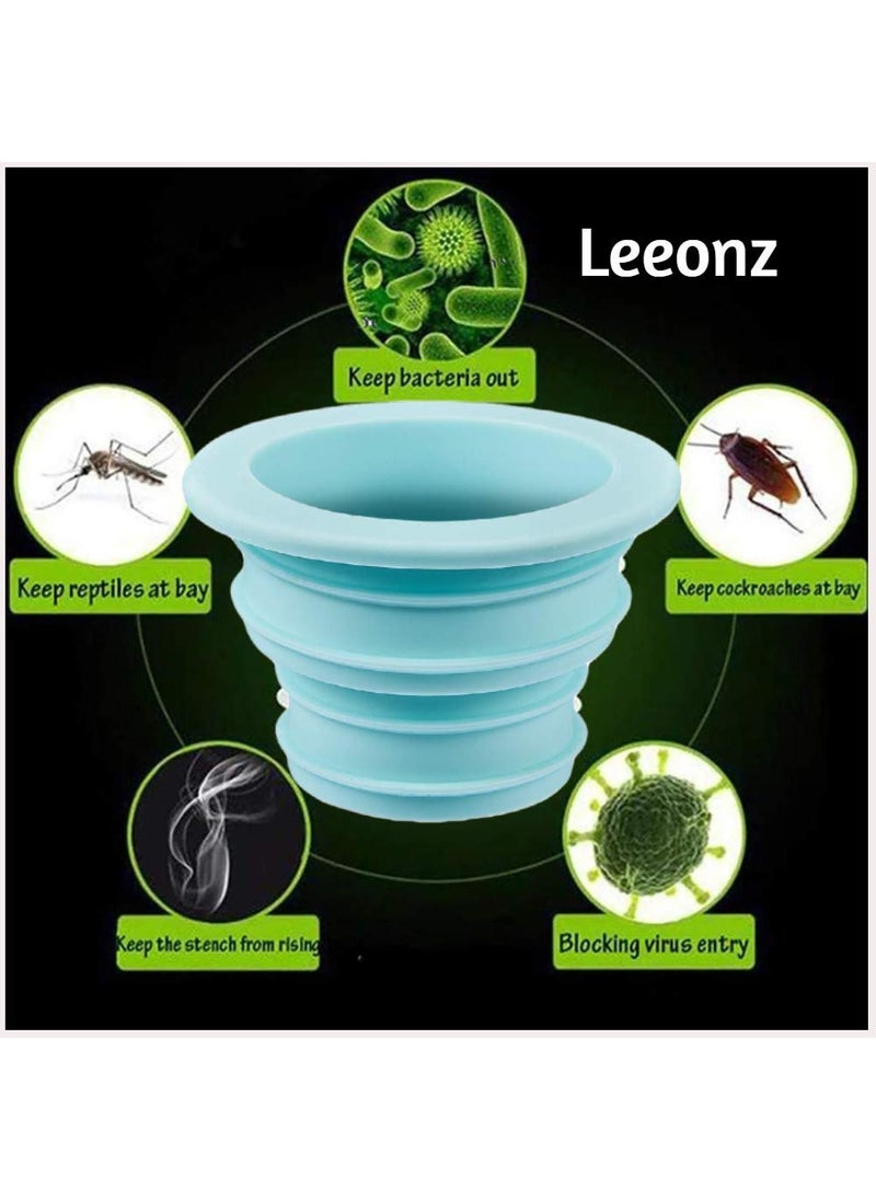 Leeonz Leeonz 3 Pieces Silicone Ring Silicone Seal Plug Ring Washing Machine Plug Ring for Bathroom Kitchen Cleaning Tools (Random Color)  - Image 2