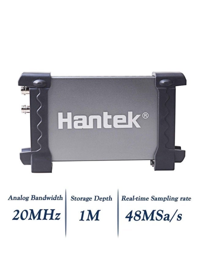 Hantek 6022BL PC Digital Portable Oscilloscope 16 Channels 20MHz 48MSa/s Storage Multifunctio Logic Analyzer Handheld USB Oscilloscope - Image 3