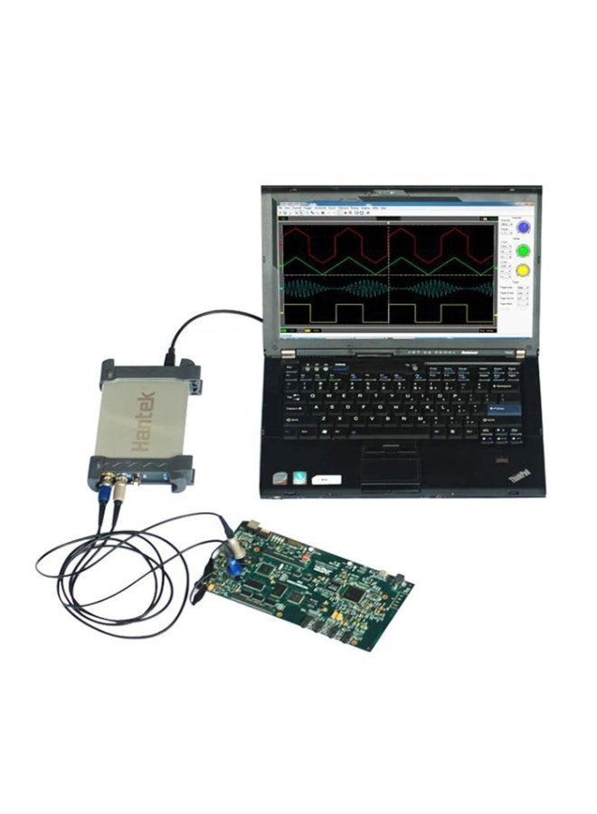 Hantek 6022BL PC Digital Portable Oscilloscope 16 Channels 20MHz 48MSa/s Storage Multifunctio Logic Analyzer Handheld USB Oscilloscope - Image 5
