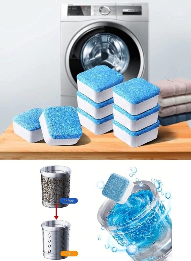 12pcs Automatic Washing Machine Cleaner Tablets RustDeposit Remover - Image 1