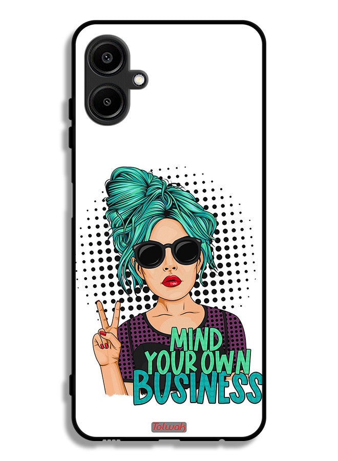 Tolwak Samsung Galaxy M06 5G Protective Case Cover Mind Your Own Business - Image 1
