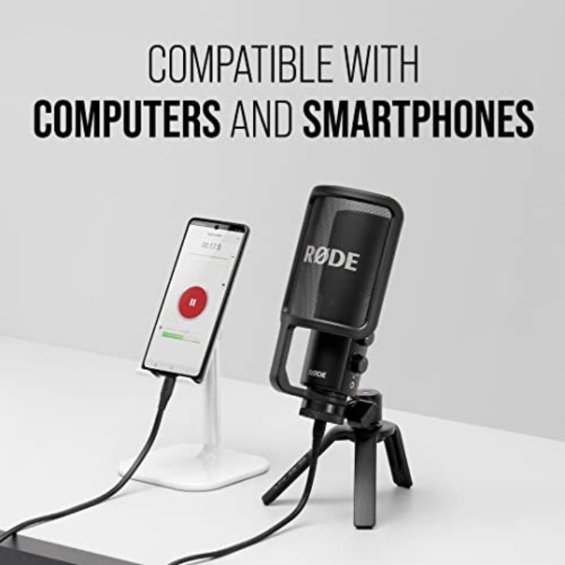 ميكروفون USB احترافي لتسجيل صوت استثنائي مباشرة على جهاز كمبيوتر أو جهاز محمول - Image 2