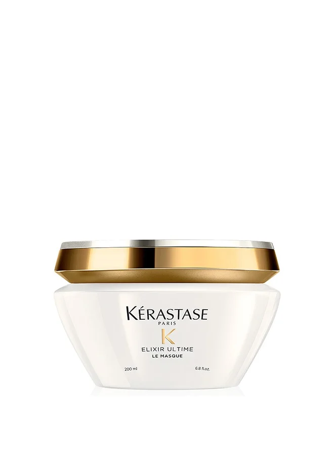 KERASTASE Kerastase Elixir Ultime Le Masque Beautyfing Oil Hair Mask With Camellia & Argan Oil For All Hair Types - 200ml