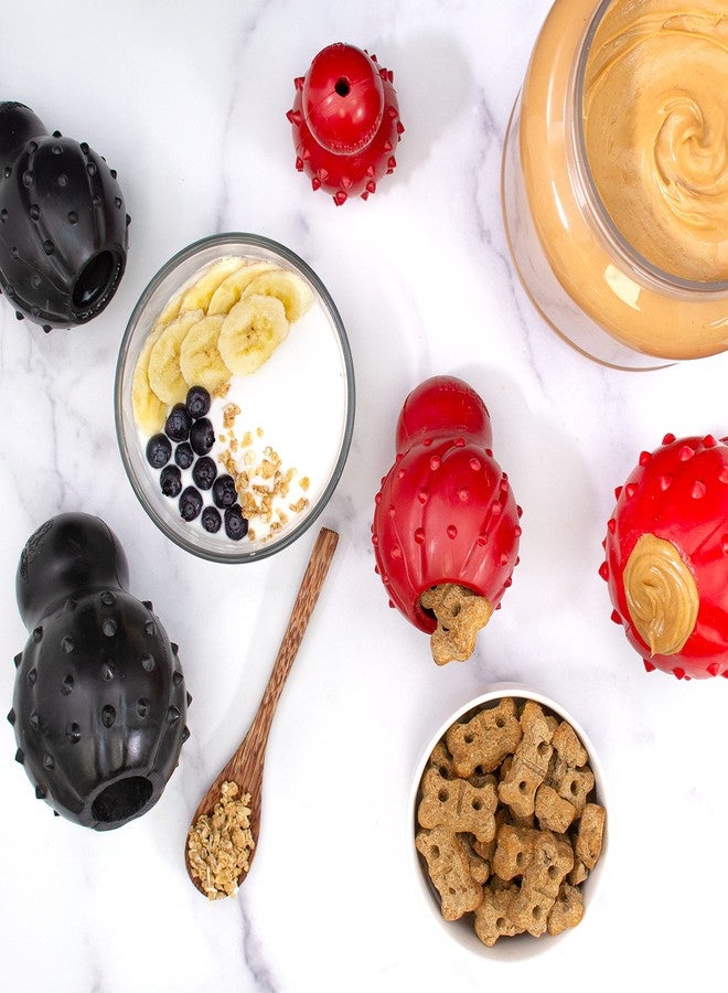 Nylabone Treatin' Cone Strong Stuffable Chew Toy for Dogs, Natural Rubber Fillable Treat Toy, Treat Dispensing Dog Toy, Bacon Flavor, Large Dogs - Up to 50 lbs, 1 Count - Image 3