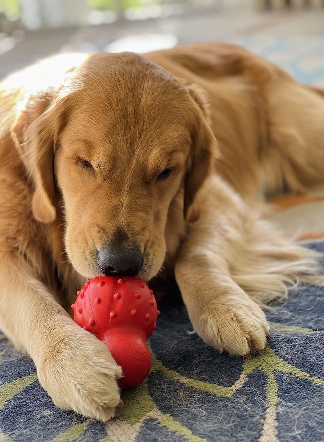 Nylabone Treatin' Cone Strong Stuffable Chew Toy for Dogs, Natural Rubber Fillable Treat Toy, Treat Dispensing Dog Toy, Bacon Flavor, Large Dogs - Up to 50 lbs, 1 Count - Image 2