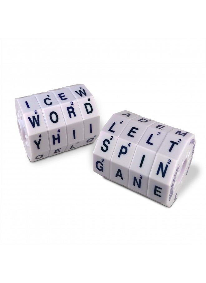 The Original Word Spin Handheld Magnetic Word Game Travel Edition with Storage Pouch