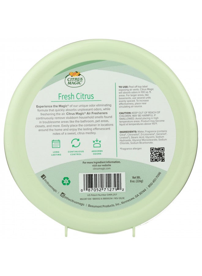 Citrus Magic Odor Absorbing Solid Air Freshener, Fresh Citrus, 8-Ounce, Pack of 1 - Image 3