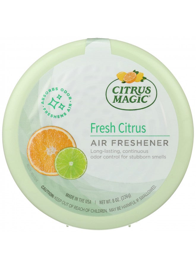 Citrus Magic Odor Absorbing Solid Air Freshener, Fresh Citrus, 8-Ounce, Pack of 1 - Image 1