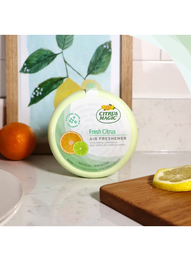 Citrus Magic Odor Absorbing Solid Air Freshener, Fresh Citrus, 8-Ounce, Pack of 1 - Image 2