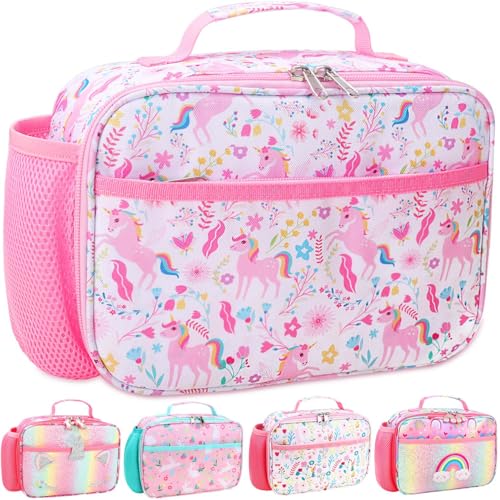 RHCPFOVR Kids Lunch Bag Insulated Lunch Box for Boys GirlsWashable Lunch Bag and Reusable Toddler Leakproof Lunchbox for School and Daycare - Image 1