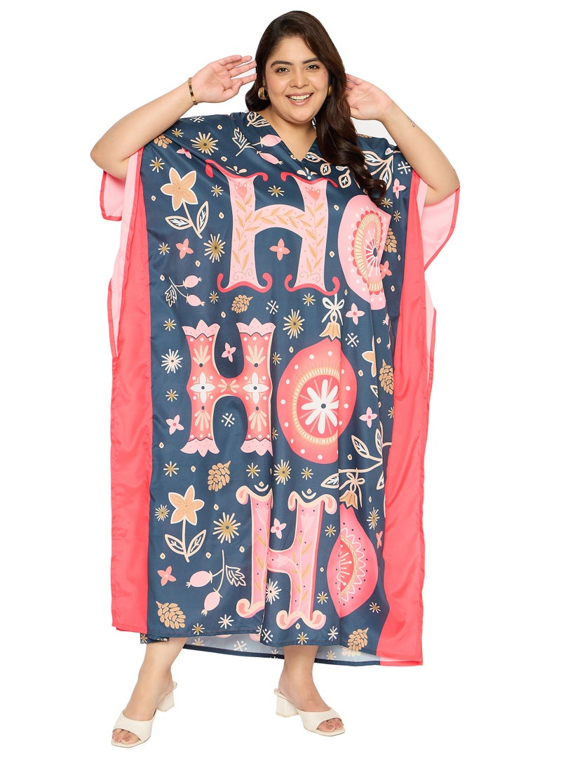 Gypsie Blu Women Beach Kaftan Maxi Dress Plus Size Caftan Dress For Ladies - Image 2