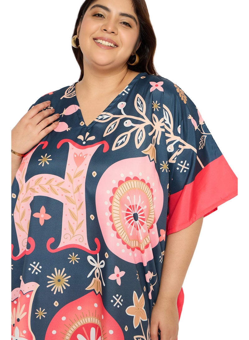 Gypsie Blu Women Beach Kaftan Maxi Dress Plus Size Caftan Dress For Ladies - Image 5