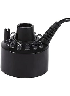 24V Color Changing Humidifier Ultrasonic Mist Maker Water Pond Atomizer Air Humidifiers 12 LED